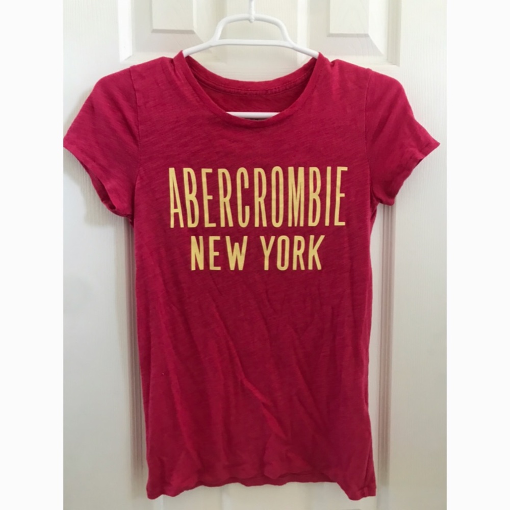 A&F logo t shirt size small